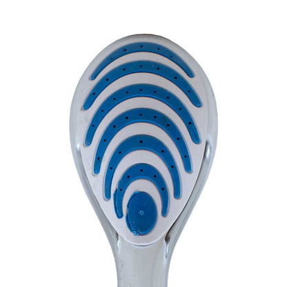 DUCHA OVAL CON RAYAS AZULES 1.5MT EN BOLSA LH-350