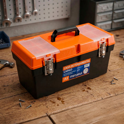CAJA 19.5 BROCHE METAL CARGO PARA HERRAM METASUL