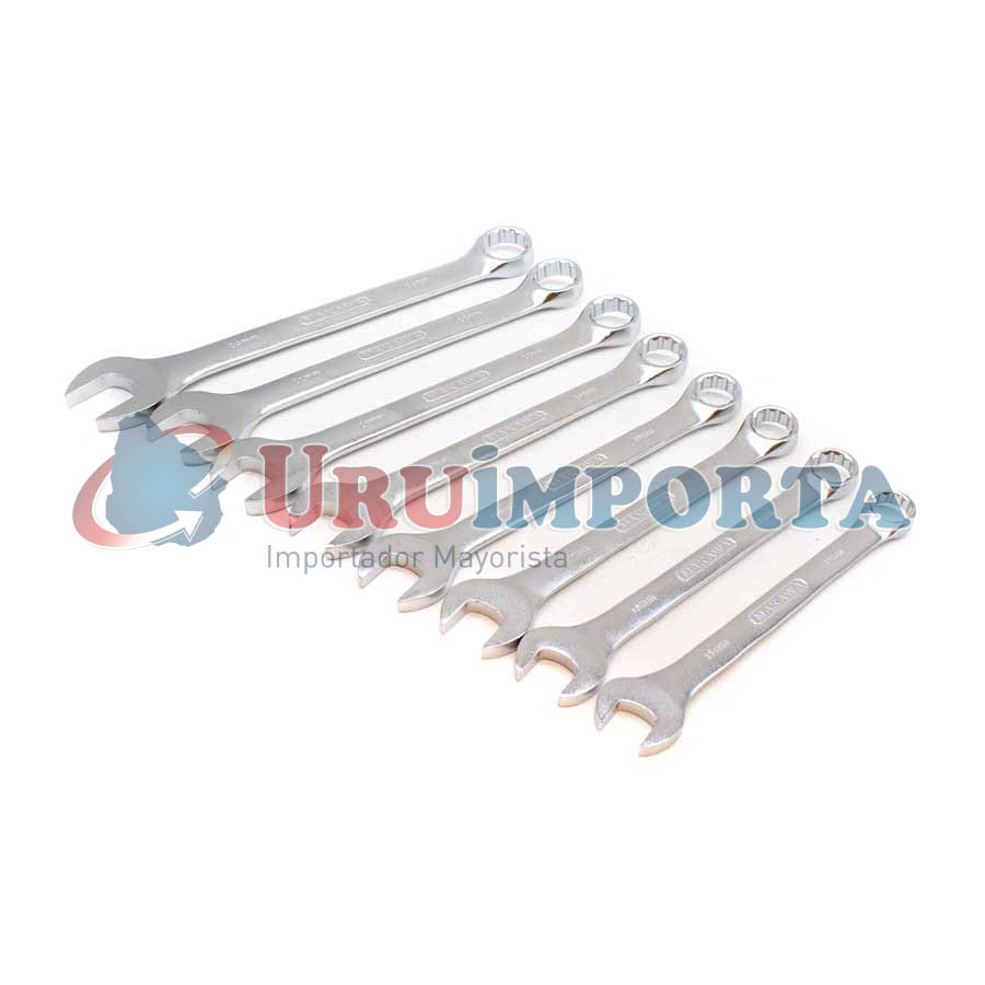 LLAVE COMBINADA 17PZ 6-24MM MAKAWA MK-1019