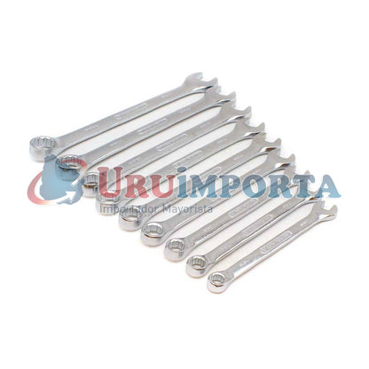 LLAVE COMBINADA 17PZ 6-24MM MAKAWA MK-1019