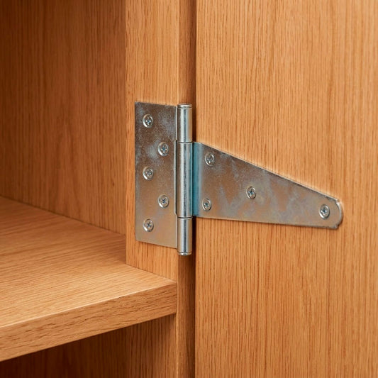 BISAGRA TIPO T METALICA PLATEADA 8″ LH-1594