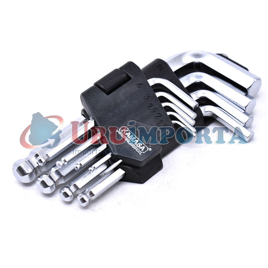 LLAVE ALLEN 9PZ TIPO BOLA KAMASA KM-066