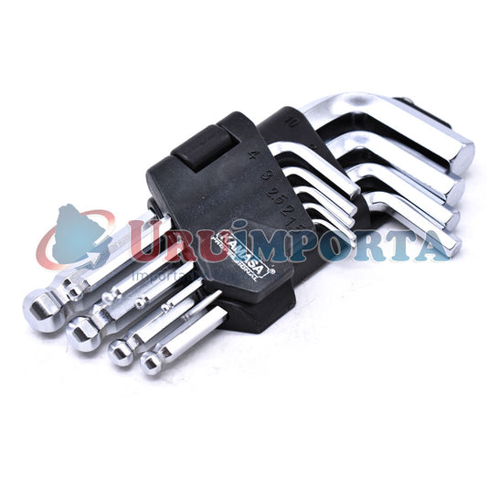 LLAVE ALLEN 9PZ TIPO BOLA KAMASA KM-066