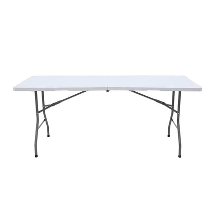 MESA PLEGABLE BLANCA 180X74X74 LH-4270