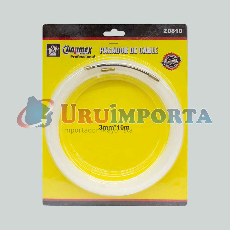 CINTA PASA CABLE 3MM X 10 METROS CHALIMEX Z0810