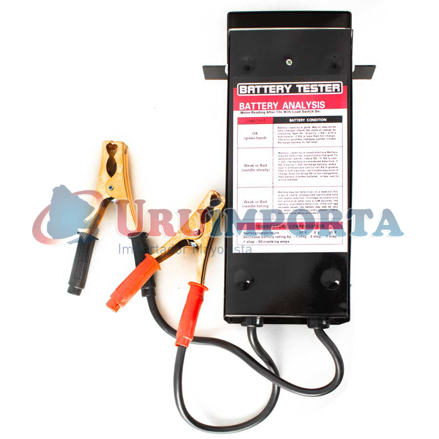 TESTER PARA BATERIA 6V Y 12V EN CAJA LH-1339