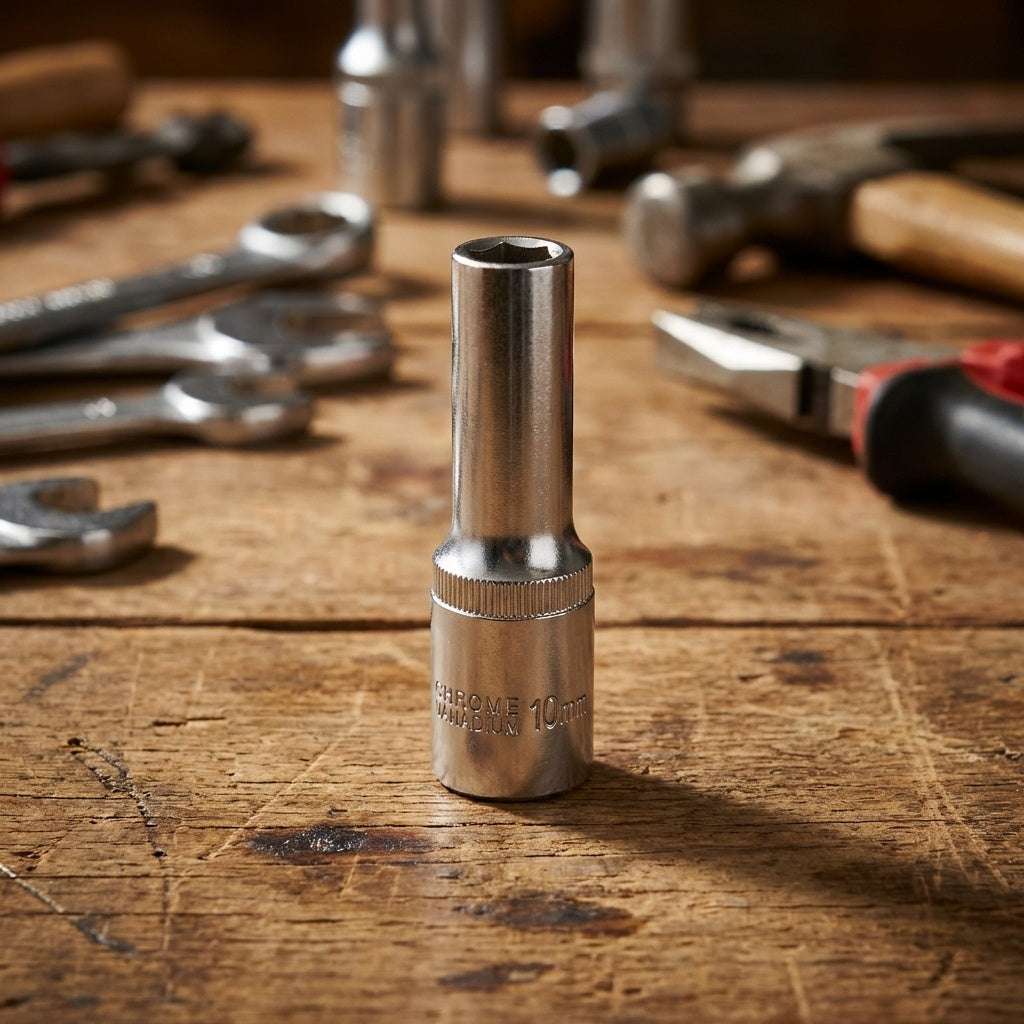 DADO LARGO 10MM 1/2” CR-V UYUSTOOLS DAV310U