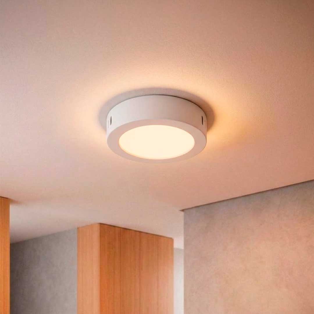 PLAFON 6W REDONDO LUZ CALIDA LED LIFE LH-1778