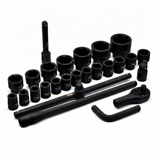 JUEGO DE DADO IMPACTO 3/4” 21-65MM CAJA PLASTICA