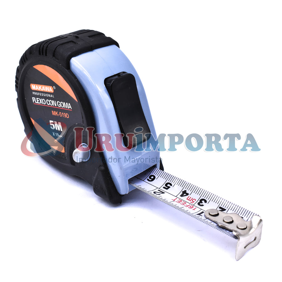 CINTA METRICA 5M ANCHO 19MM MAKAWA MK-519D
