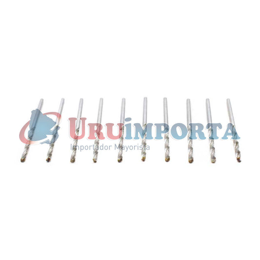 MECHA ACERO RAPIDO 2MM 10UN EN BLIST UYUS BCF02H