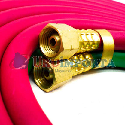 KIT SOLDADURA AUTOGENA 17PZ UYUSTOOLS SLA017