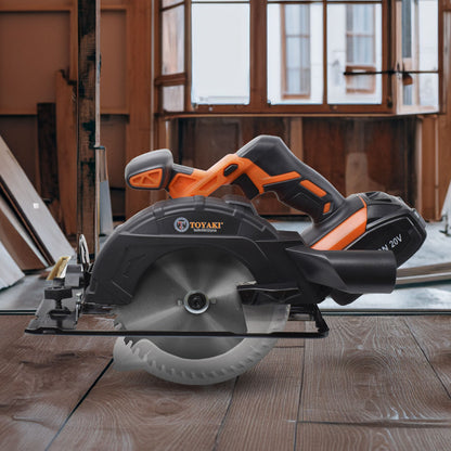 SIERRA CIRCULAR 20V 165MM A BATERIA TOYAKI TK-862