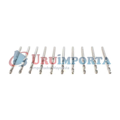 MECHA ACERO RAPIDO 3MM 10UN EN BLIST UYUS BCF03H