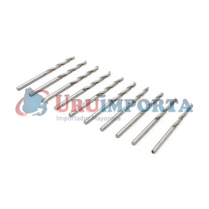 MECHA ACERO RAPIDO 3MM 10UN EN BLIST UYUS BCF03H