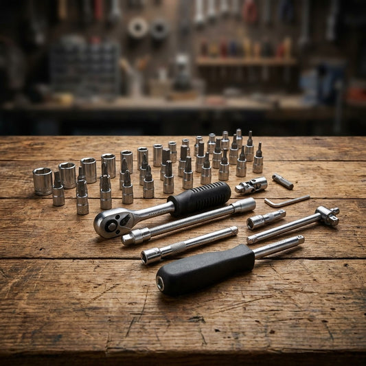 JUEGO DE DADO Y PUNTA 1/4” 46PZ UYUS TUP046