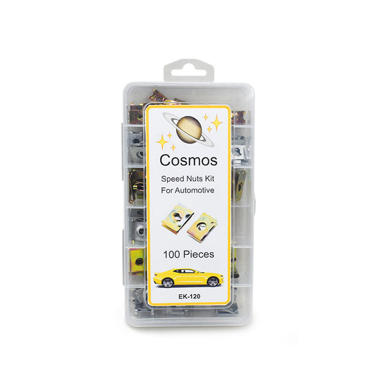 TUERCAS RAPIDAS 100PZ EN ORGANIZADOR COSMOS EK-120
