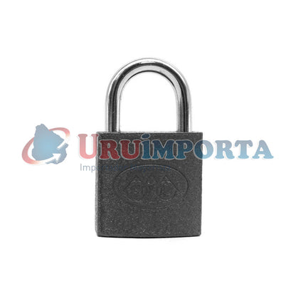CANDADO DE HIERRO GRIS 25MM TRI-ROOM LH-1269
