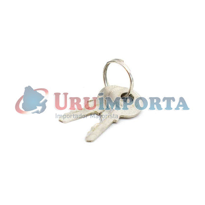 CANDADO DE HIERRO GRIS 25MM TRI-ROOM LH-1269
