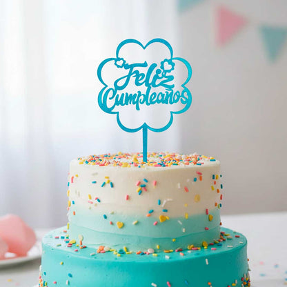 DECORACION P/TORTA FELIZ CUMPLEAÑOS UNIDAD RC2703