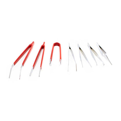 PINZAS DE PRECISION 7PZ EN BLISTERS MAKAWA MK-0834
