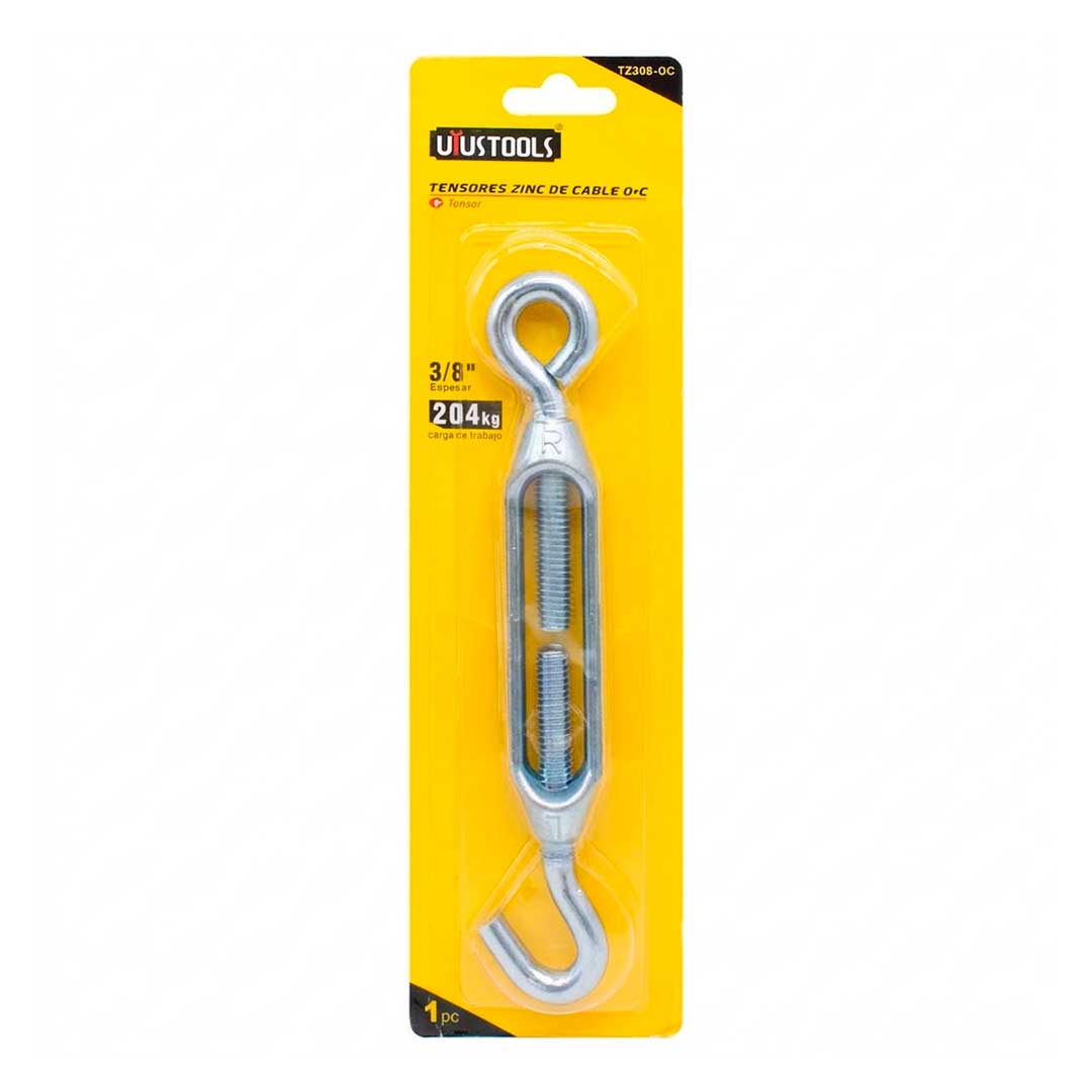 TENSOR 3/8″ ZINC DE CABLE O+C UYUSTOOLS TZ308-OC