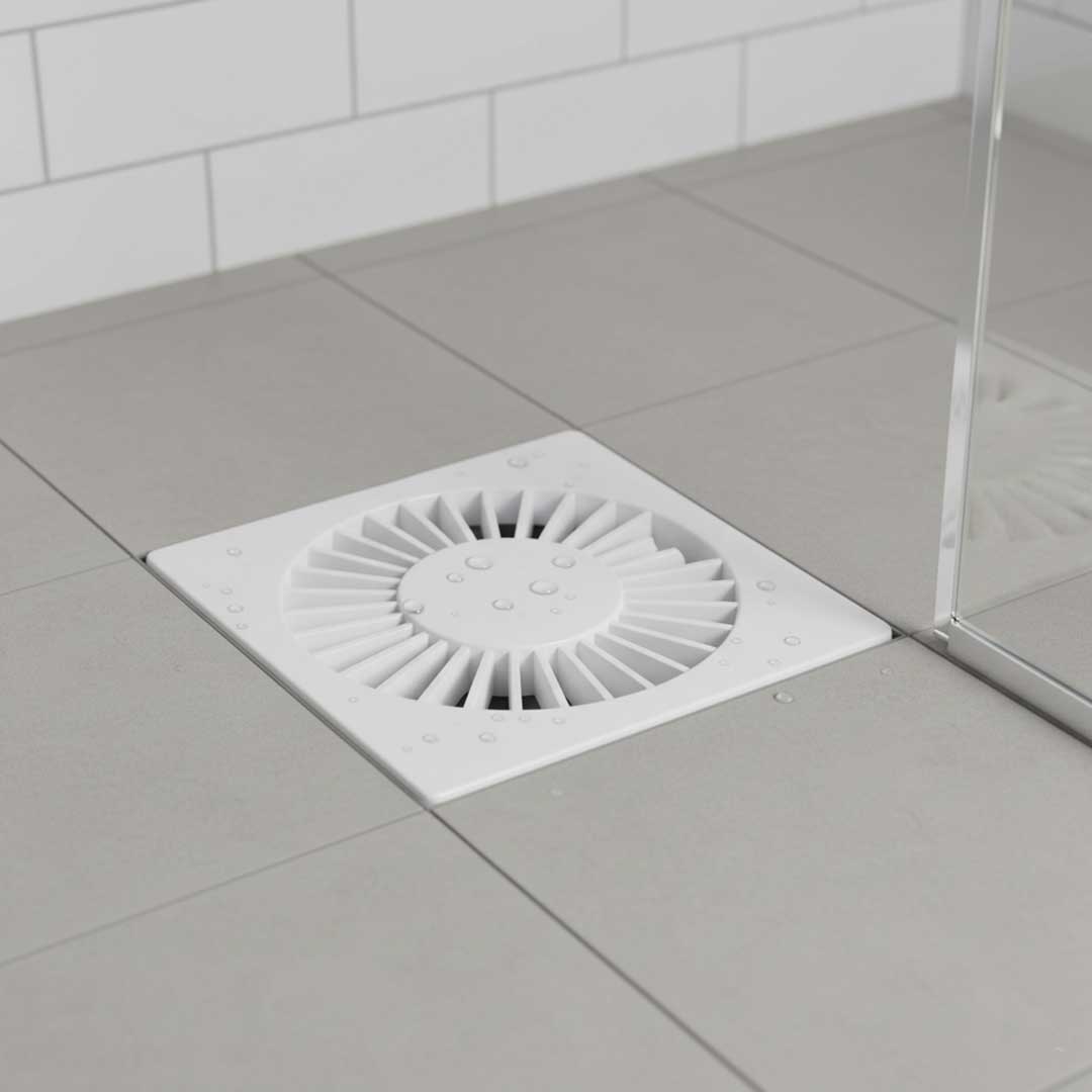 REJILLA PLASTICA 10CM X 10CM BLANCO 1841 0936