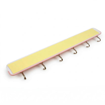 COLGADOR 6 GANCHOS METAL Y PLASTICO GM-E8202