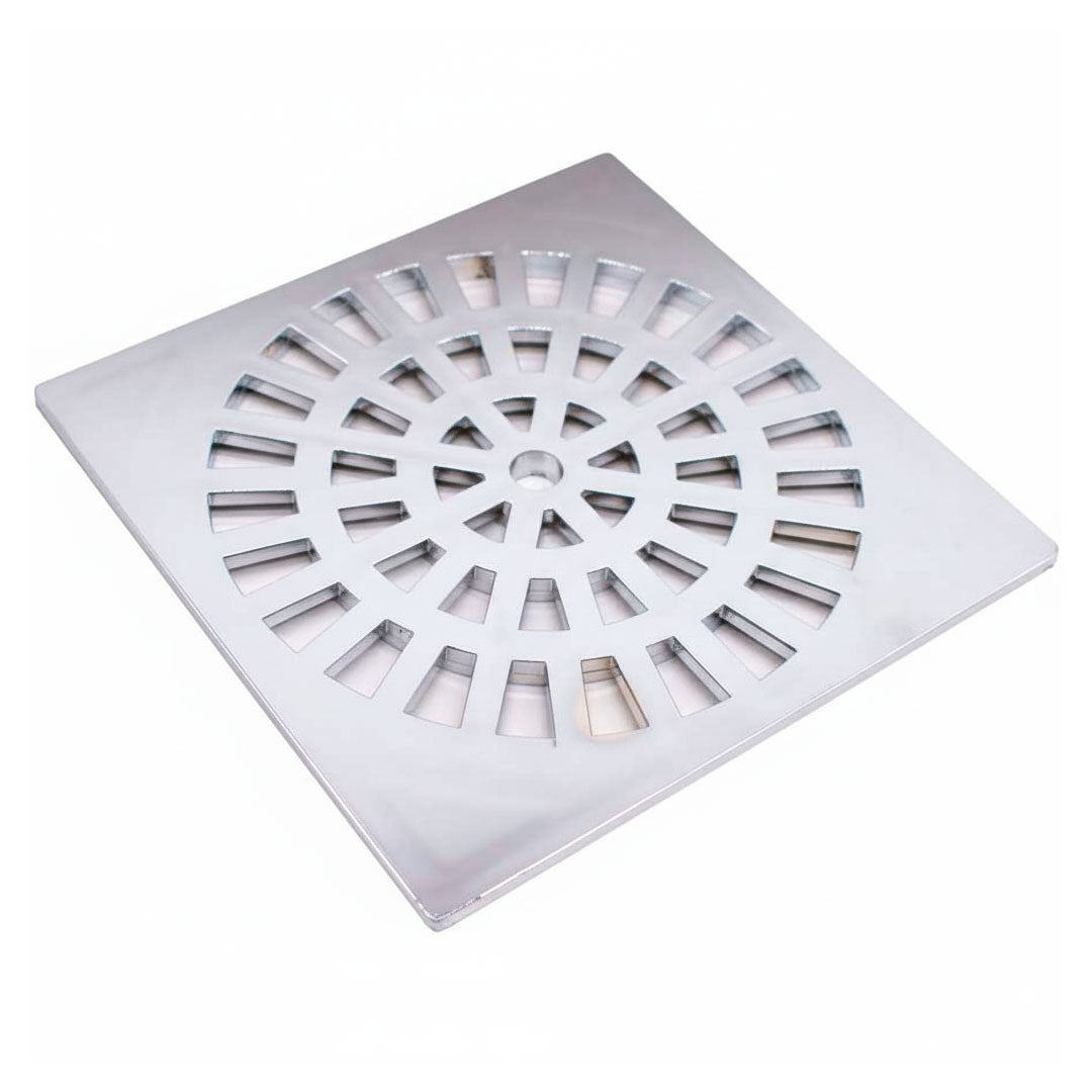 REJILLA PLASTICA 15CM X 15CM CROMADA GRAP 5503