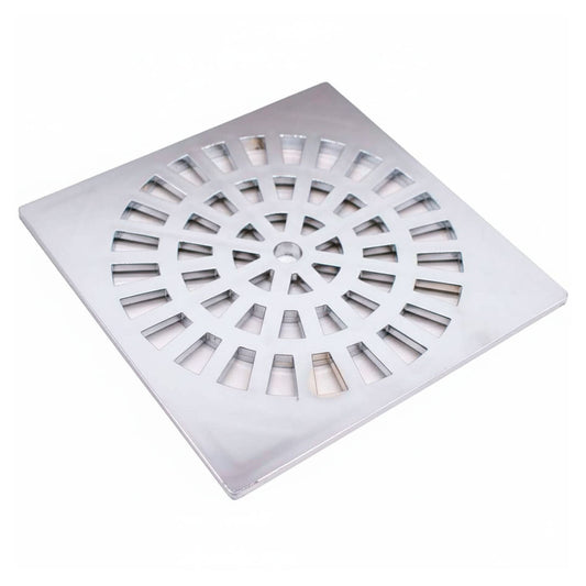 REJILLA PLASTICA 15CM X 15CM CROMADA GRAP 5503