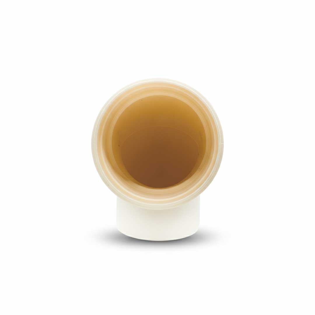 CODO 90 GRADOS 100MM BLANCO DE PVC KRONA K-619