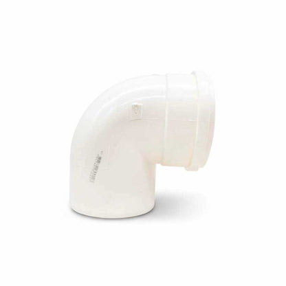 CODO 90 GRADOS 100MM BLANCO DE PVC KRONA K-619