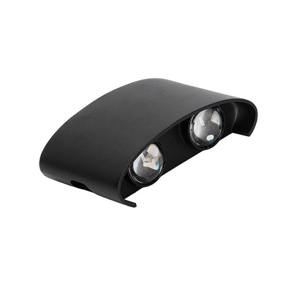 LUMINARIA BIDIRECCIONAL NEGRA 2 LUCES LH-3864