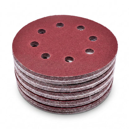 DISCO DE LIJA C/VELCRO 50UN 115MM P60 LH-4140