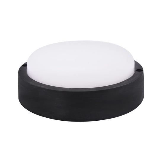 TORTUGA LED 8W NEGRA REDONDA FRIA 6500K LH-2755