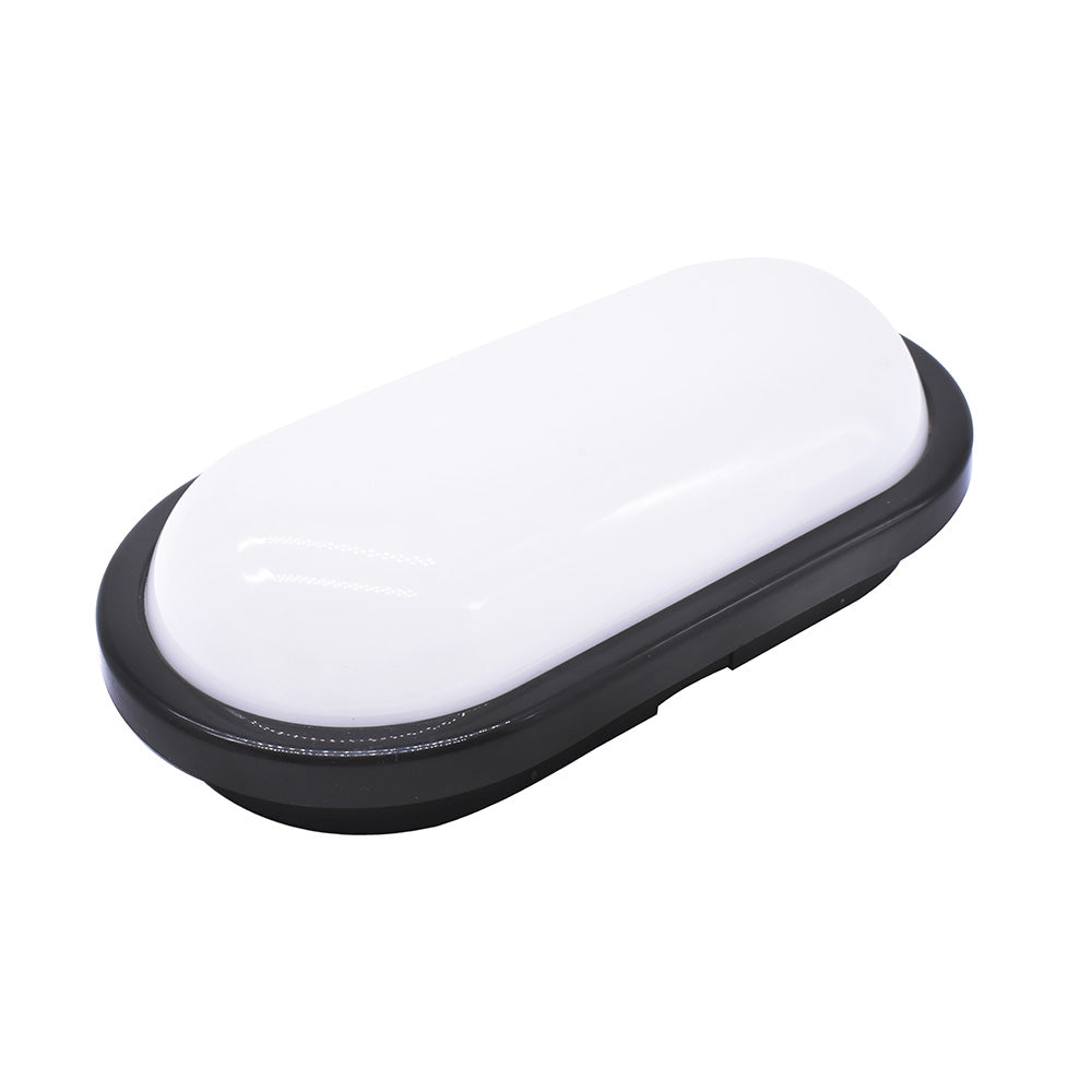 TORTUGA LED 20W NEGRA OVALADA FRIA 6500K LH-2771