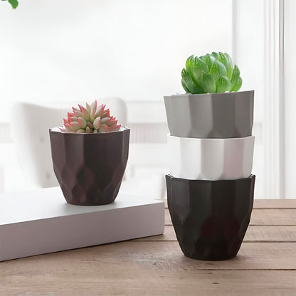 MACETA PLASTICA 9CM COLORES SURTIDOS LH-3896