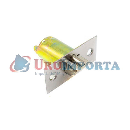 CERRADURA POMO PLATEADO REDONDO EN BLISTER LH-1848