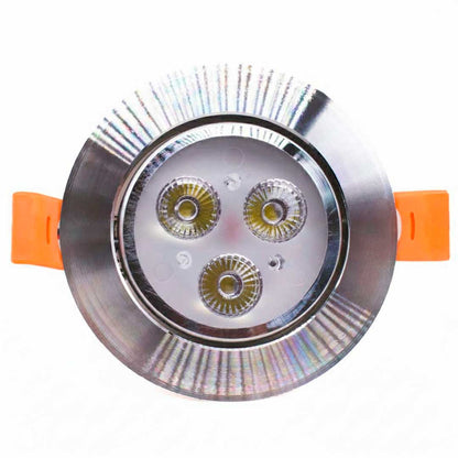 SPOT LED ARTICULADO 3W 8CM PLATEADO LH-1903