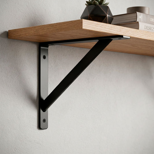 SOPORTE ESCUADRA NEGRO 200X300MM UYUSTO SOE200