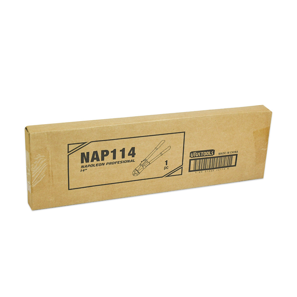 CIZALLA 14″ AMARILLA C/MANGO GOMA UYUSTOOLS NAP114