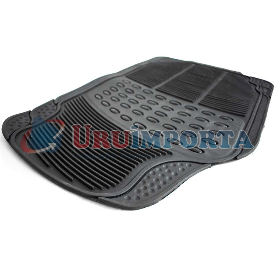 ALFOMBRA DE AUTO 4PZ DE GOMA REFORZADA LH-1072