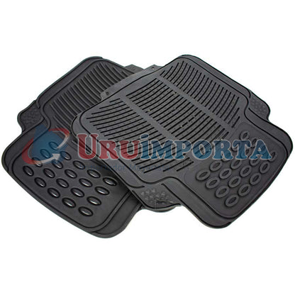 ALFOMBRA DE AUTO 4PZ DE GOMA REFORZADA LH-1072