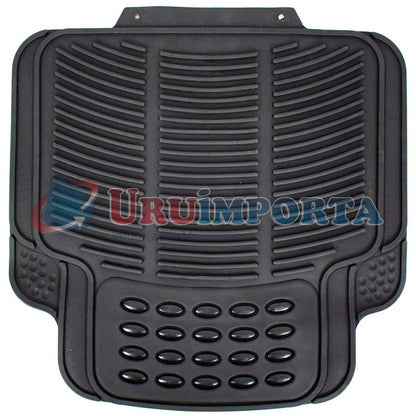 ALFOMBRA DE AUTO 4PZ DE GOMA REFORZADA LH-1072