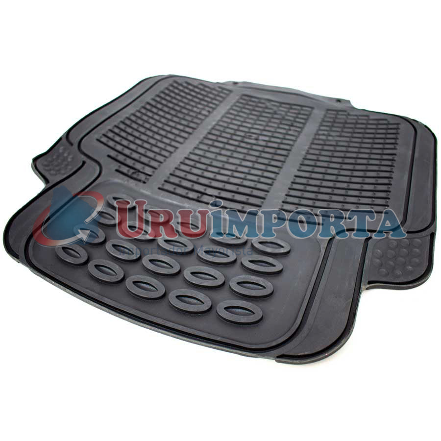 ALFOMBRA DE AUTO 4PZ DE GOMA REFORZADA LH-1072