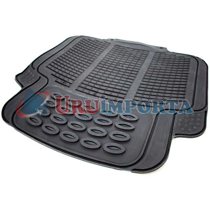 ALFOMBRA DE AUTO 4PZ DE GOMA REFORZADA LH-1072