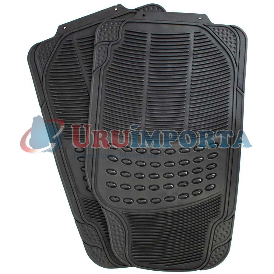 ALFOMBRA DE AUTO 4PZ DE GOMA REFORZADA LH-1072