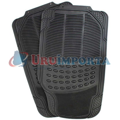 ALFOMBRA DE AUTO 4PZ DE GOMA REFORZADA LH-1072