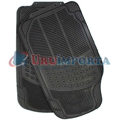 ALFOMBRA DE AUTO 4PZ DE GOMA REFORZADA LH-1072