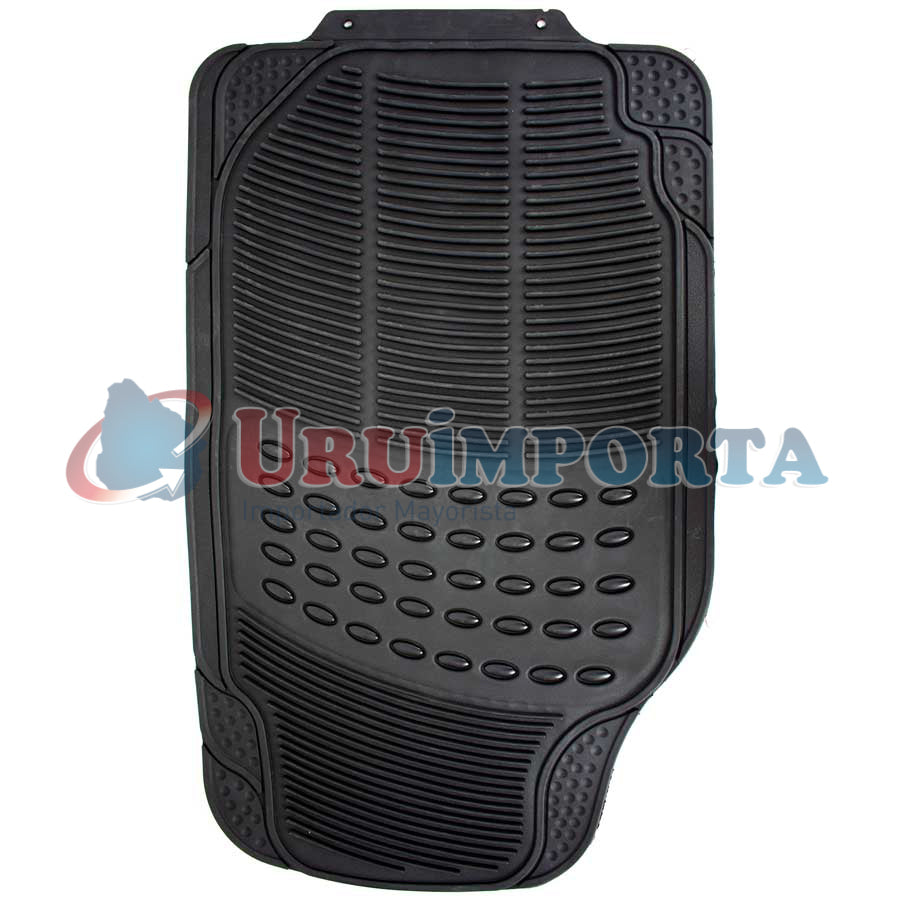 ALFOMBRA DE AUTO 4PZ DE GOMA REFORZADA LH-1072